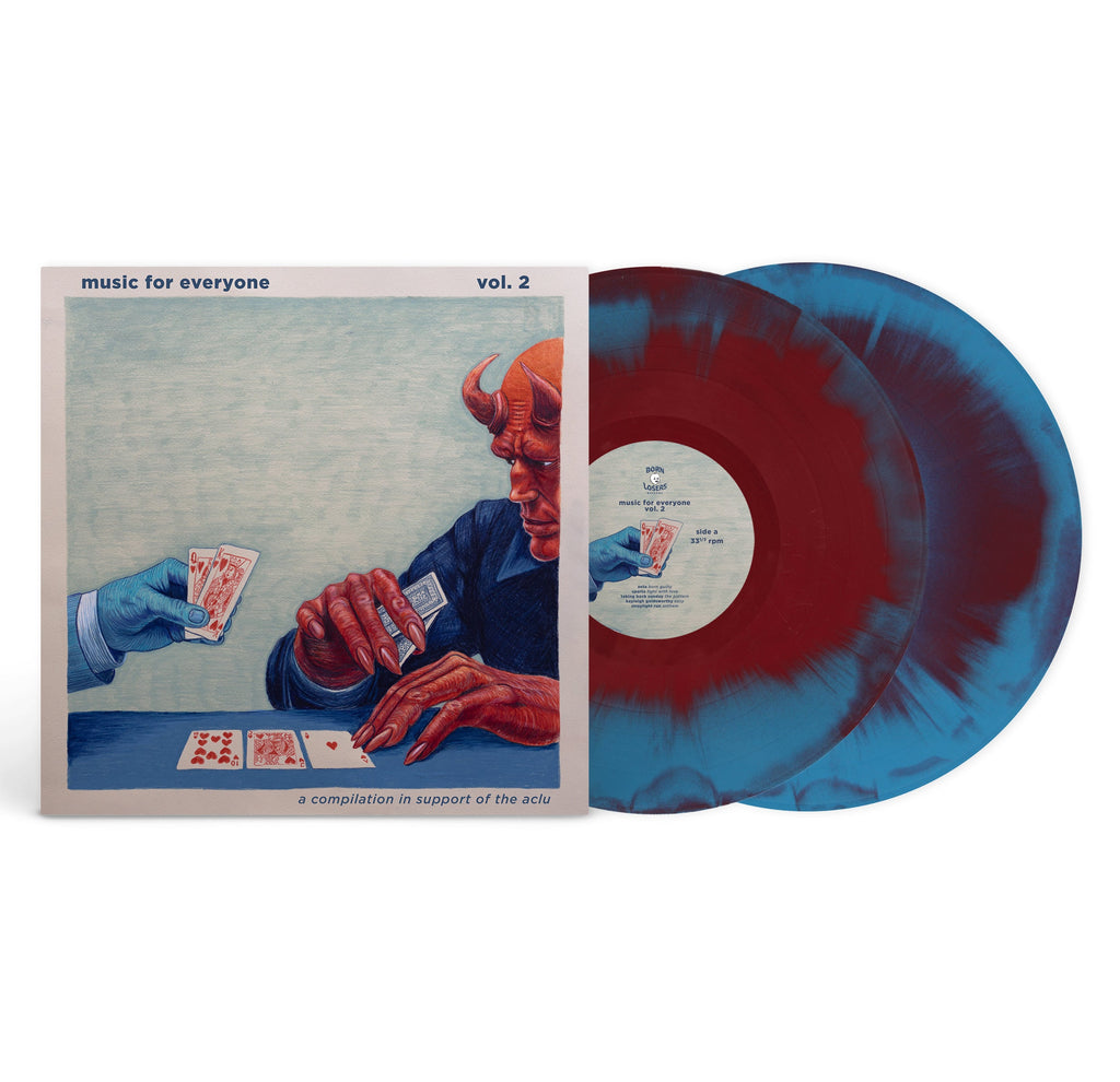 Music For Everyone Vol .2 (2x Oxblood w/ Aqua Blue Swirl Vinyl) | Mint (M) Mint (M)