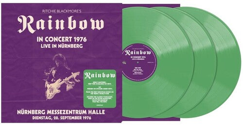 RITCHIE BLACKMORE / RAINBOW - (PRESALE 8/28/26) Live In Nurnberg 1976: Nurnberg Messezentrum Halle 28.9.1976 (IEX 140 GRAM GREEN 3xVINYL) | Mint (M) Mint (M)