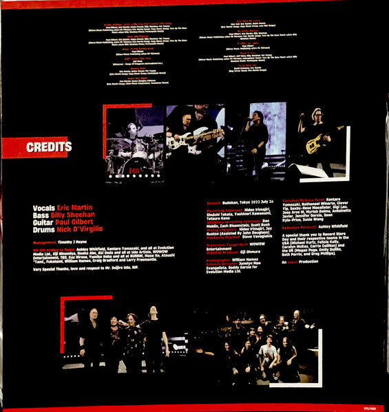 Mr. Big - The Big Finish Lean Into It Live (COLOR VINYL RSD) |