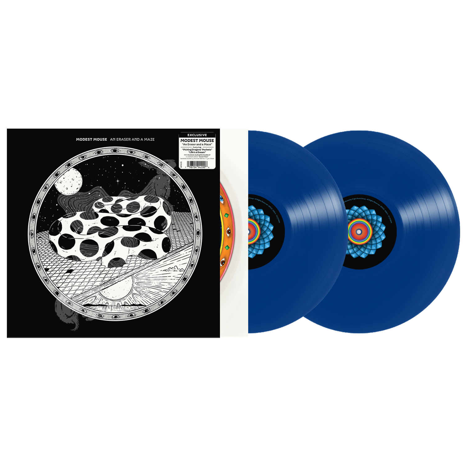 Modest Mouse - (PRESALE 6/5/26) An Eraser And A Maze (ECOSONIC LYRIC SHEET OCEAN FLOOR 2xVINYL) | Mint (M) Mint (M)
