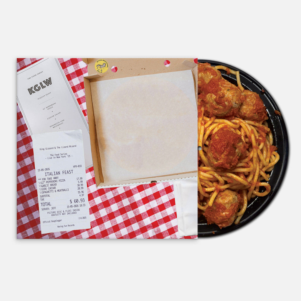 King Gizzard and the Lizard Wizard - Italian Feast (DLX ED Italian Feast Picture Disc Vinyl + Flexi Disc) | Mint (M) Mint (M)