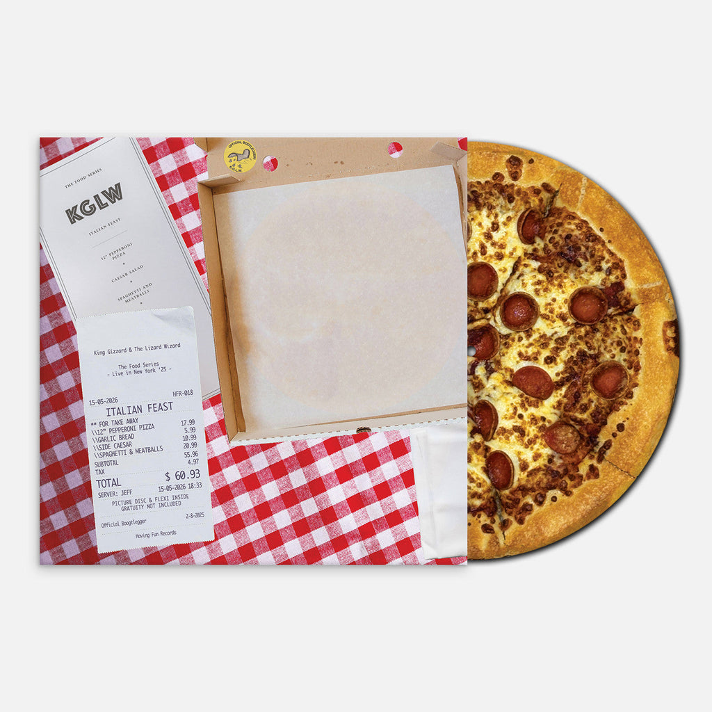 King Gizzard and the Lizard Wizard - Italian Feast (DLX ED Italian Feast Picture Disc Vinyl + Flexi Disc) | Mint (M) Mint (M)