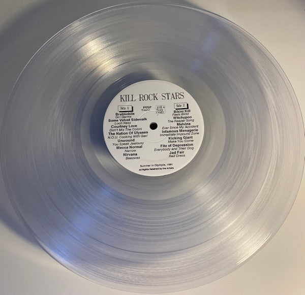 Kill Rock Stars (CLEAR VINYL) | Mint (M) Mint (M)