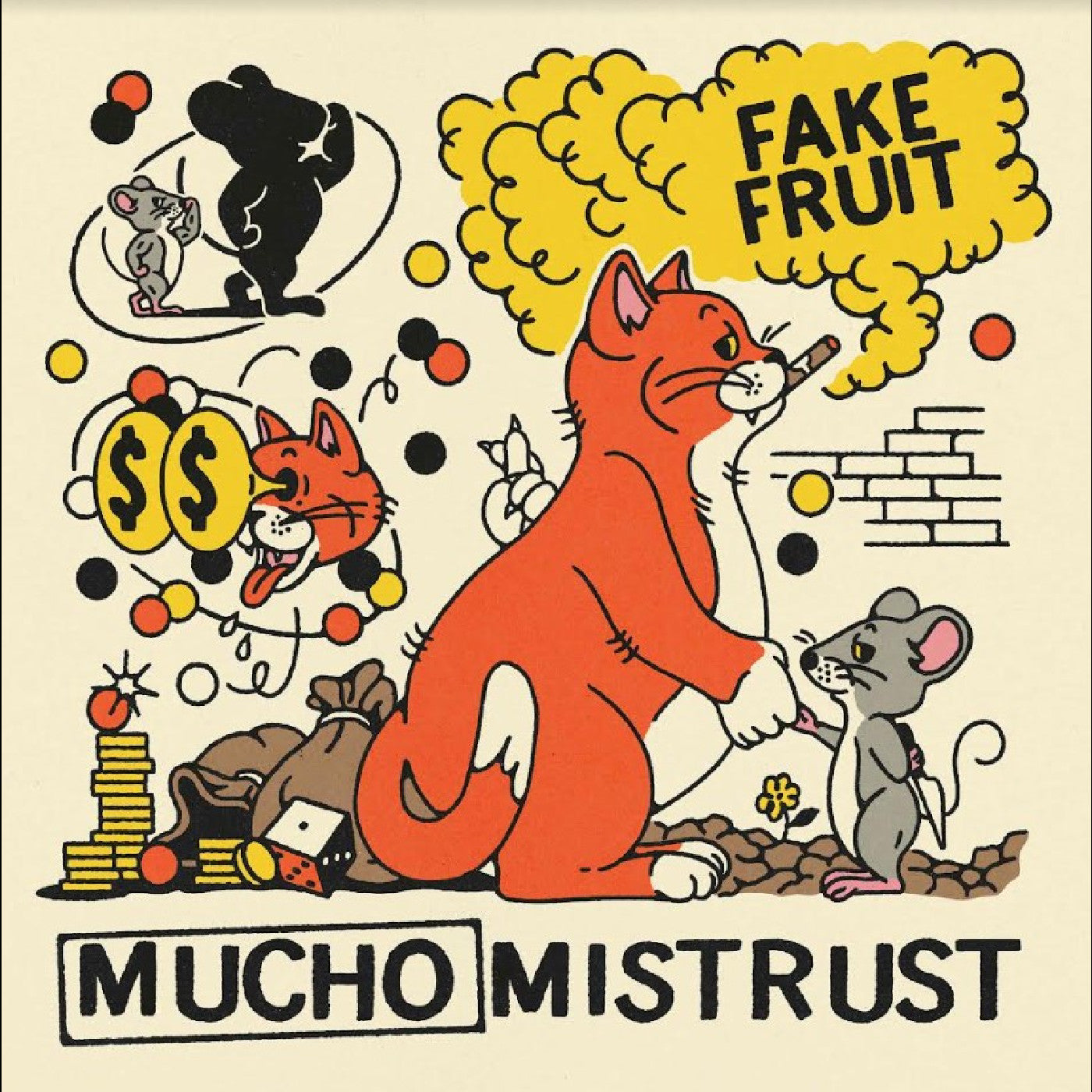 Fake Fruit - Mucho Mistrust (CUTIES ORANGE VINYL) |