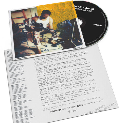Shakey Graves - (PRESALE 5/15/26) Fondness, Etc. (CD) | Mint (M) Mint (M)