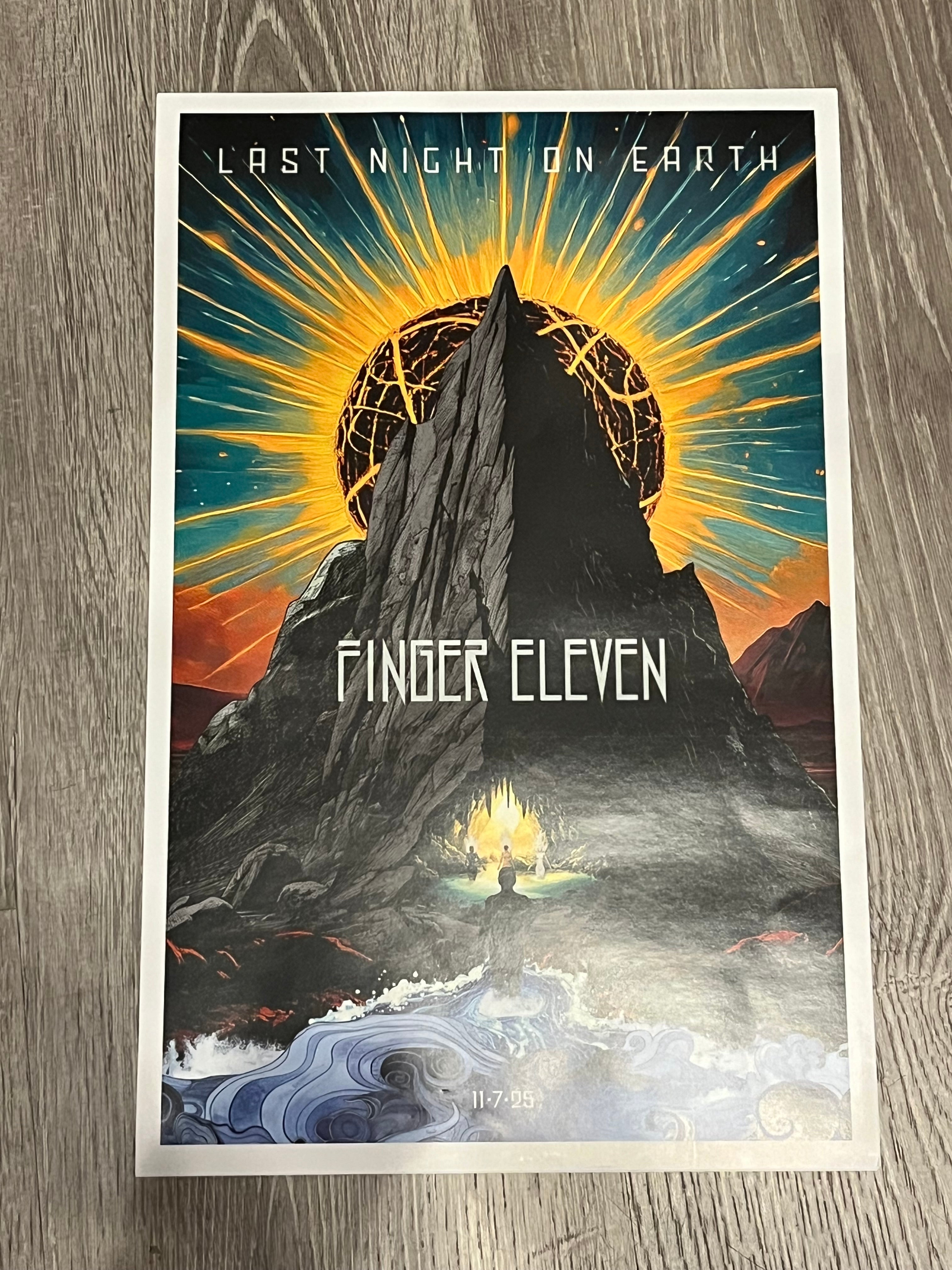 Last Night On Earth (11x17" POSTER) | Mint (M)
