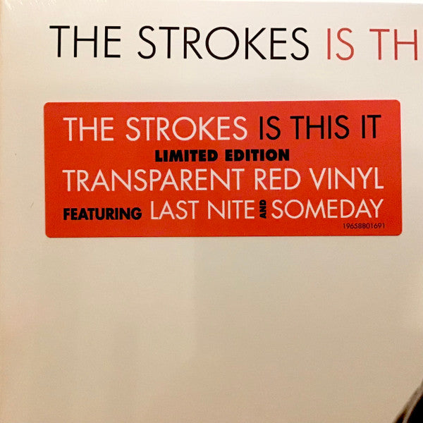 The Strokes Is This It (Exclusive Red) [Import] Vinyl Record