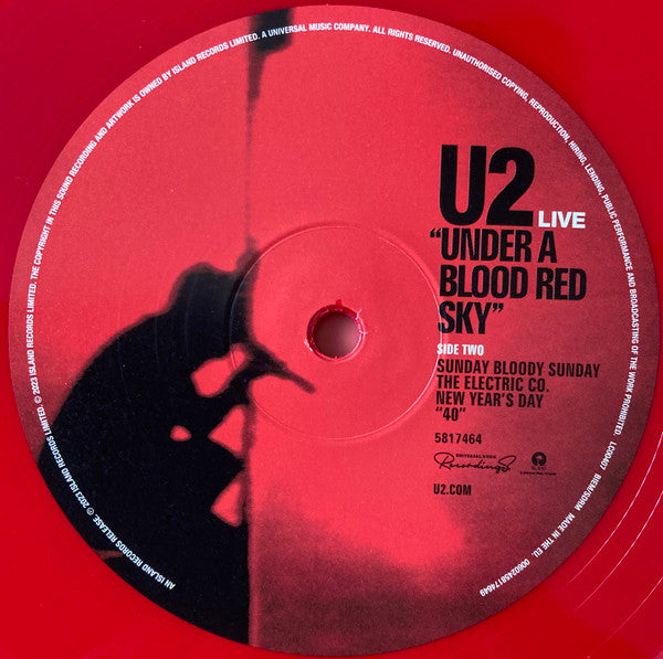U2 - Under A Blood Red Sky (COLOR VINYL)*DINGED* | Mint (M)