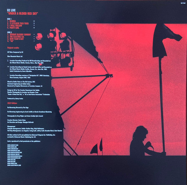 Under A Blood Red Sky (COLOR VINYL) | Mint (M) Mint (M)