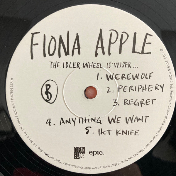 The Idler Wheel... (VINYL) | Mint (M) Mint (M)