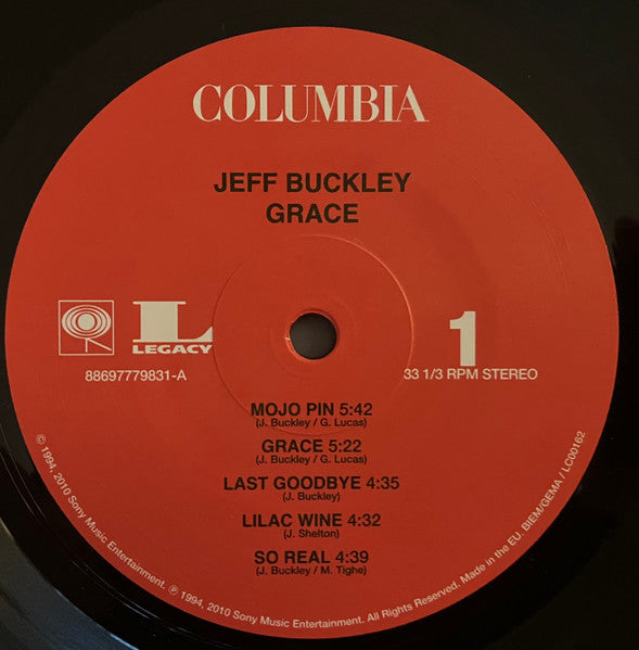 Jeff Buckley - Grace (VINYL - IMPORT - EUROPE) | Mint (M) Mint (M)