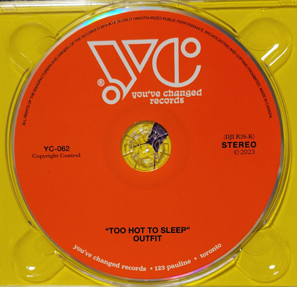 Too Hot To Sleep (CD) | Mint (M) Mint (M)