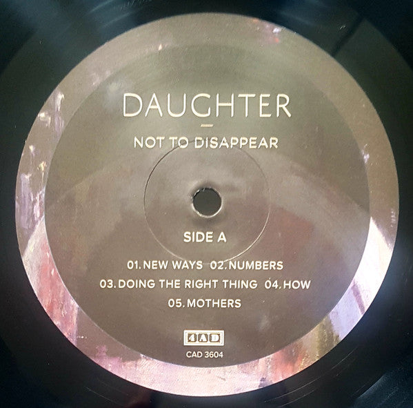Not To Disappear (VINYL) | Mint (M) Mint (M)