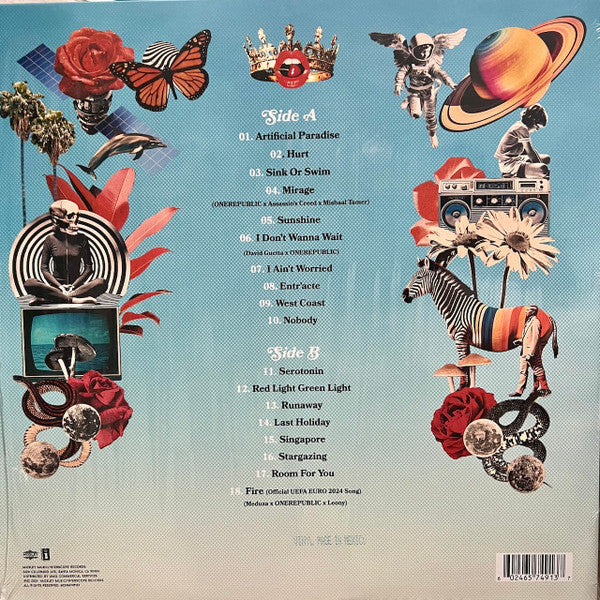 OneRepublic - Artificial Paradise (VINYL) | Mint (M) Mint (M)