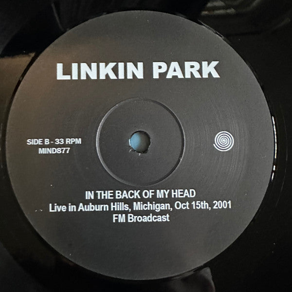In The Back Of My Head (Live in Auburn Hills, Michigan, Oct 15, 2001)(VINYL) | Mint (M) Mint (M)