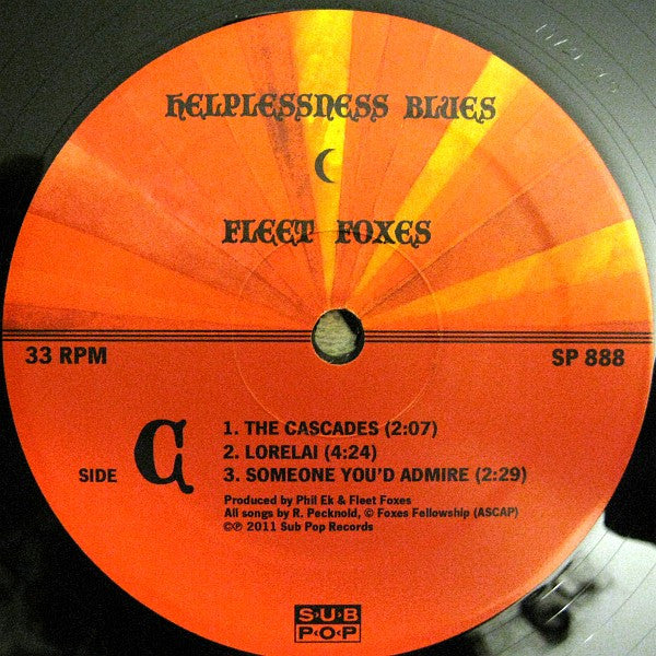Fleet Foxes - Helplessness Blues (2x VINYL) *SEAM SPLITS* | Mint (M) Mint (M)