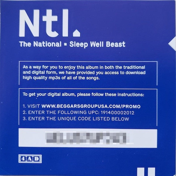 Sleep Well Beast (WHITE VINYL) | Mint (M) Mint (M)