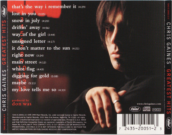Greatest Hits / Garth Brooks In... The Life Of Chris Gaines (CD) | Mint (M) Mint (M)
