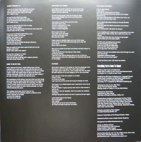 The Last Shadow Puppets - Everything You've Come To Expect | Mint (M) Mint (M)