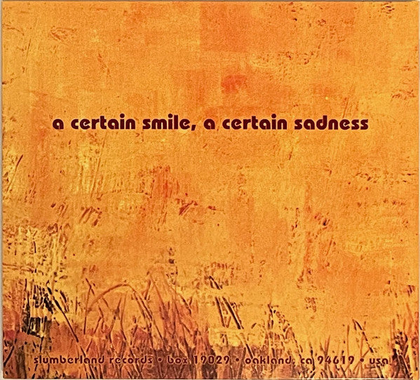 Rocketship - A Certain Smile, A Certain Sadness (CD) |