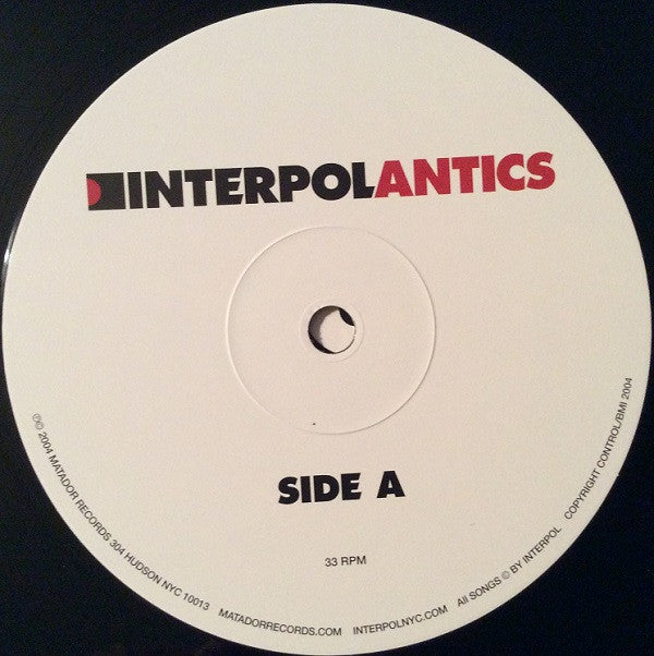 Interpol - Antics | Mint (M) Mint (M)