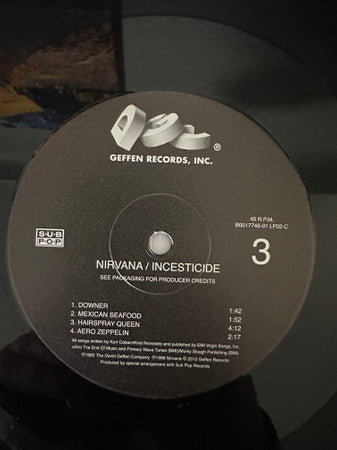 Nirvana - Incesticide | Mint (M) Mint (M)