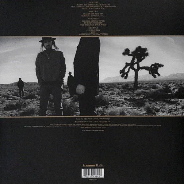 U2 The Joshua Tree 2xLP Mint (M) Mint (M)