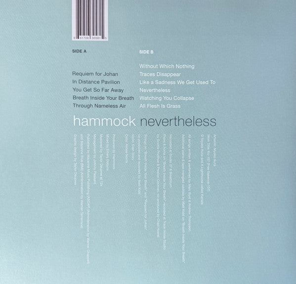 Hammock - Nevertheless (VINYL) | Mint (M) Mint (M)