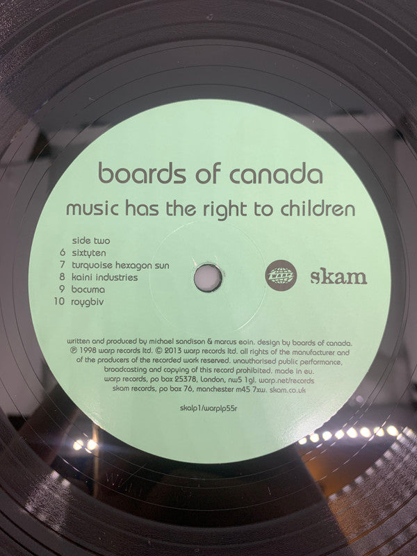 Boards Of Canada - Music Has The Right To Children (2xVINYL) | Mint (M) Mint (M)