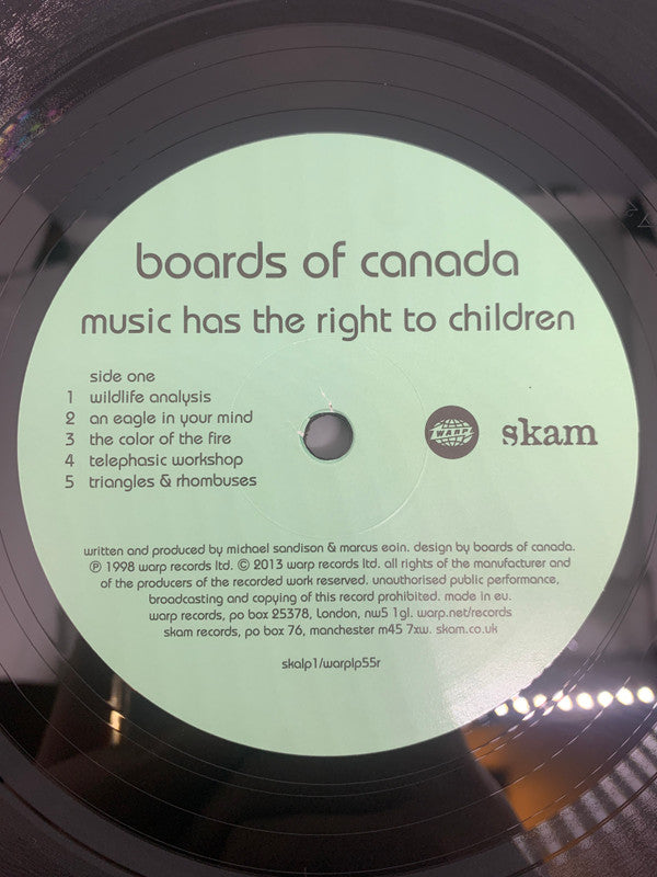 Boards Of Canada - Music Has The Right To Children (2xVINYL) | Mint (M) Mint (M)