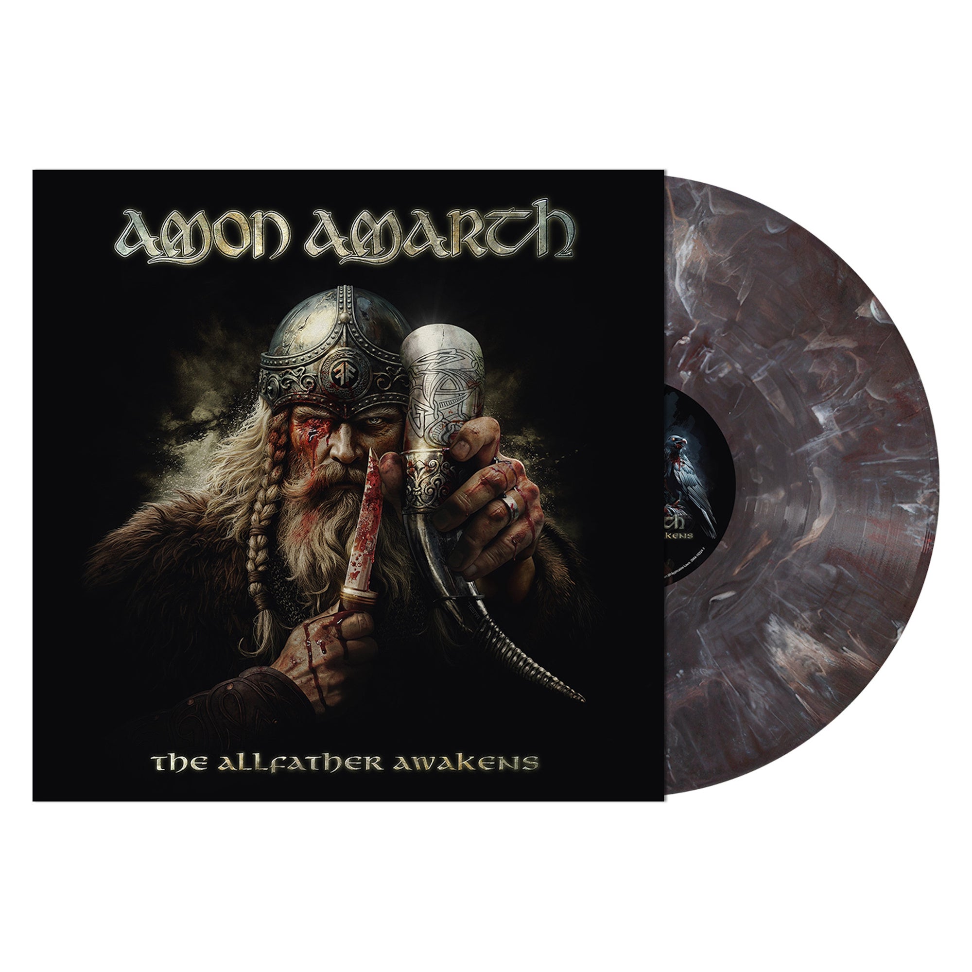 Amon Amarth - The Allfather Awakens [Odens Hunt Marbled] Vinyl Record