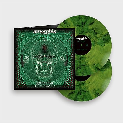 Queen Of Time (Live At Tavastia 2021) 2LP in gatefold (green marbled) Vinyl Record