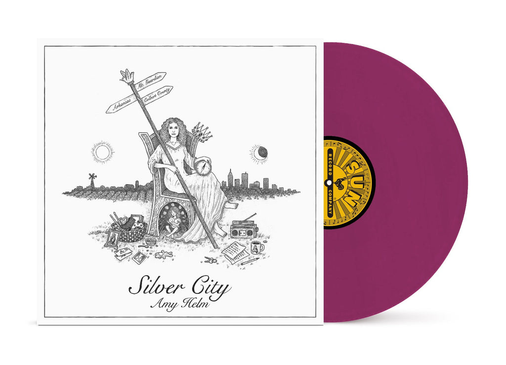 Amy Helm Silver City [Purple LP] Vinyl Record