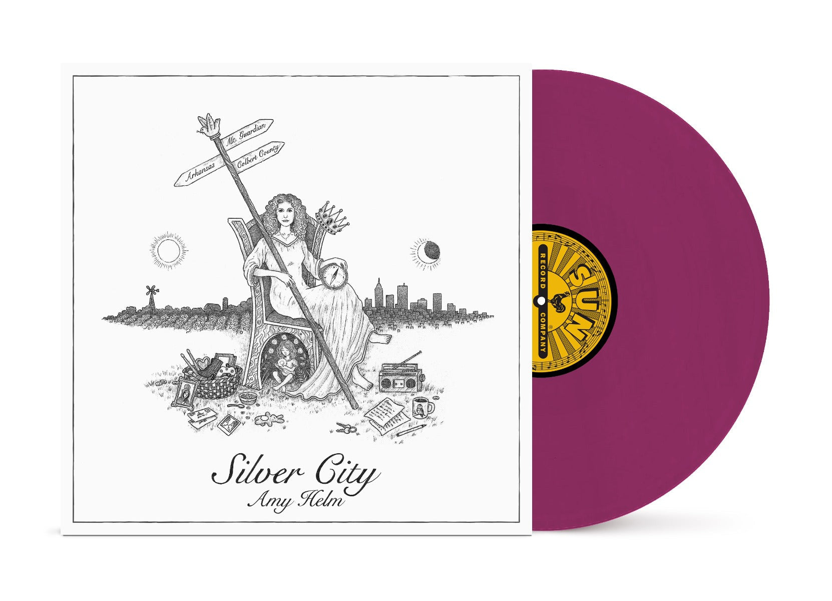 Amy Helm Silver City [Purple LP] Vinyl Record