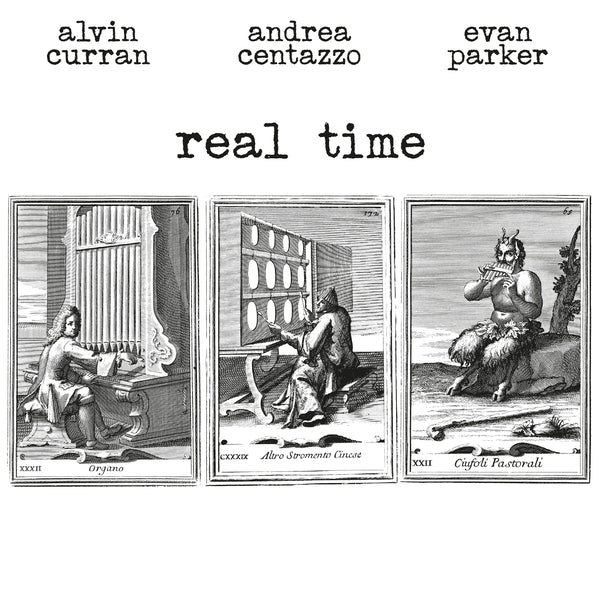 Andrea Centazzo, Evan Parker Alvin Curran - Real Time [LP] Vinyl Record