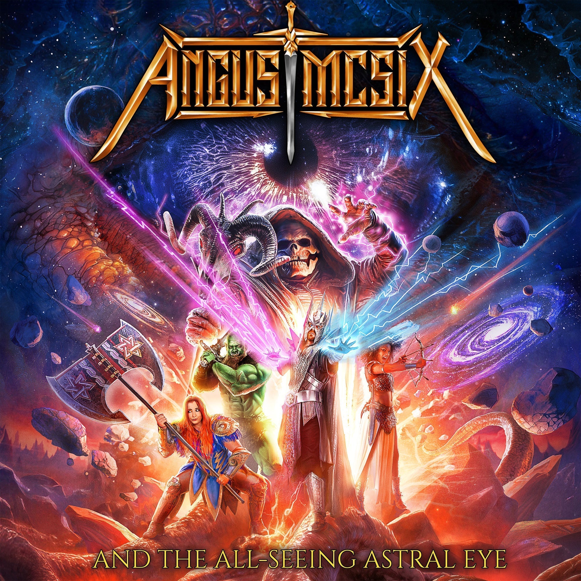 Angus Mcsix - (PRE ORDER 3/13/26) Angus Mcsix And The All-Seeing Astral Eye (VINYL) |