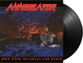 Annihilator - Set The World On Fire - 180-Gram Black Vinyl Vinyl Record