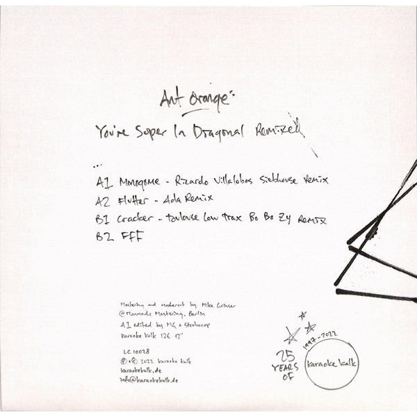 You're Super In Diagonal Remixed | Mint (M) Mint (M)