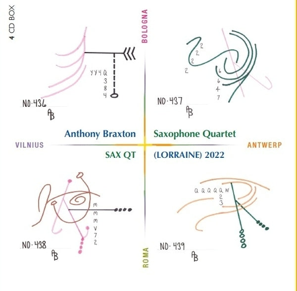 Sax Qt (Lorraine) 2022 Music CD