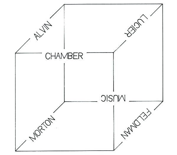Chamber Music: Alvin Lucier & Morton Feldman Music CD