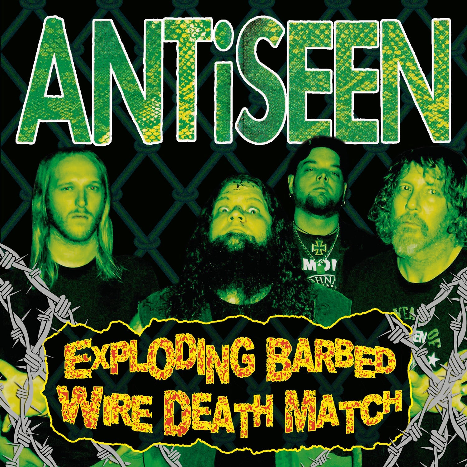 Exploding Barbed Wire Death Ma tch EP - 7 inch Vinyl Record