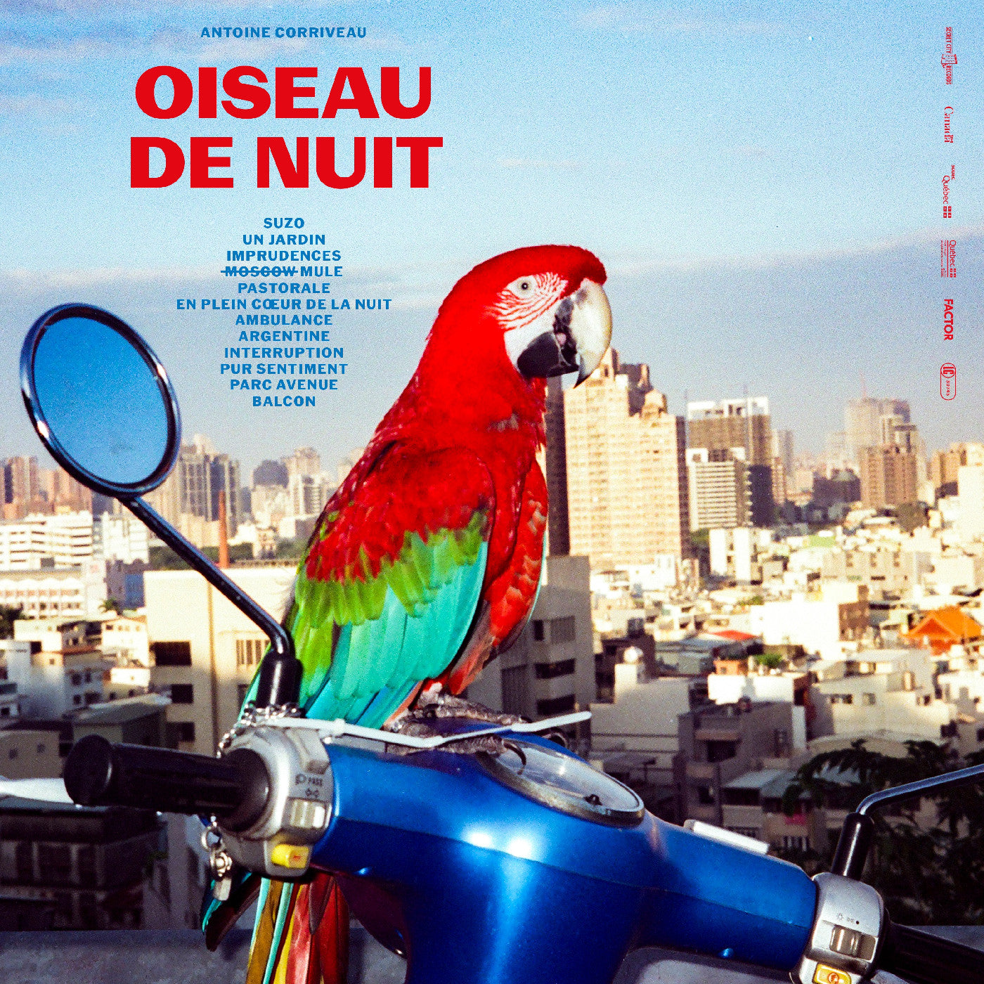 Oiseau De Nuit Music CD