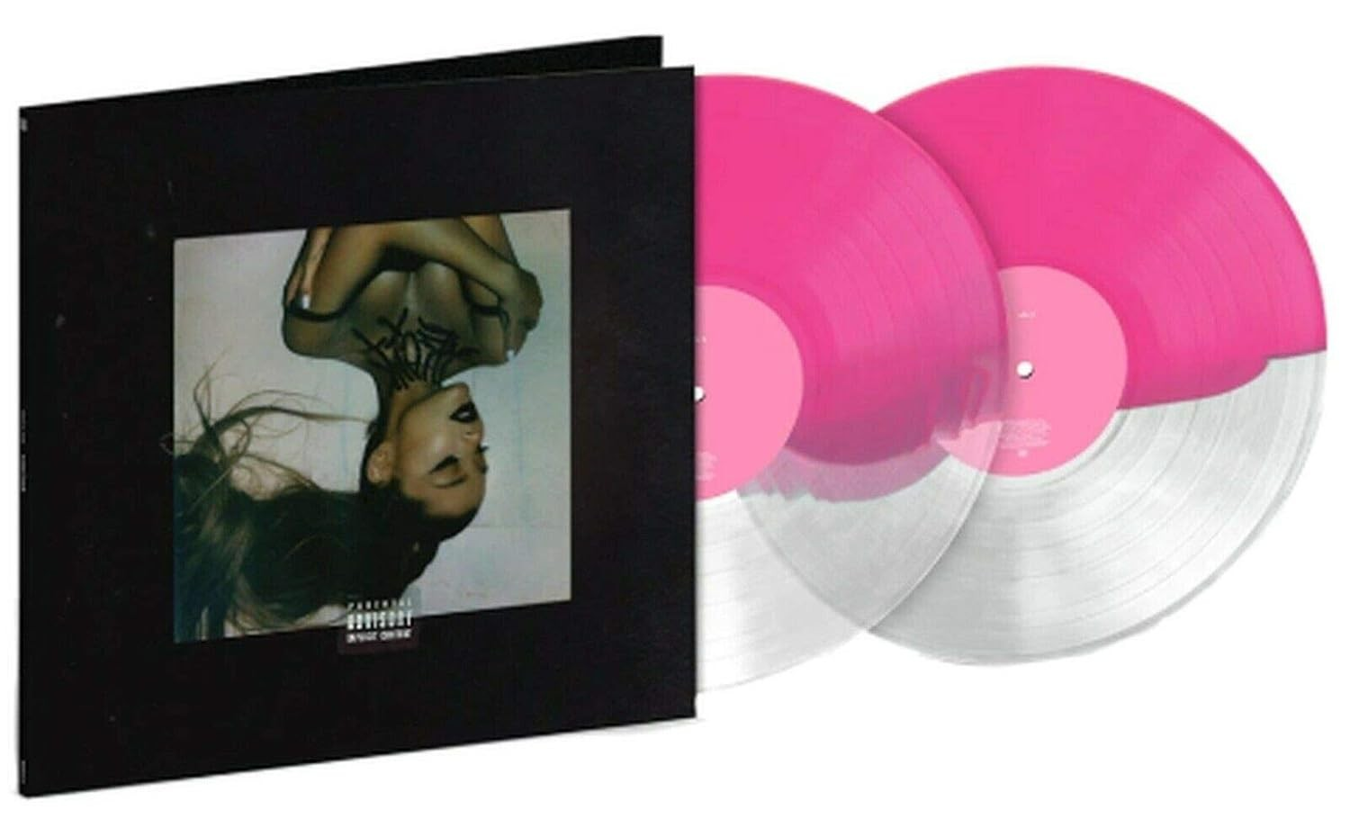 Ariana Grande - Thank U, Next (Pink & Clear Split Colored 2x Vinyl) | Mint (M) Mint (M)