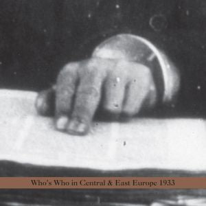 Who's Who in Central Europe 1933 Music CD