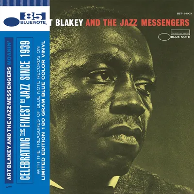 Art Blakey And The Jazz Messengers Moanin' (Indie Exclusive, Limited Edition, Colored Vinyl, Blue) Vinyl Record