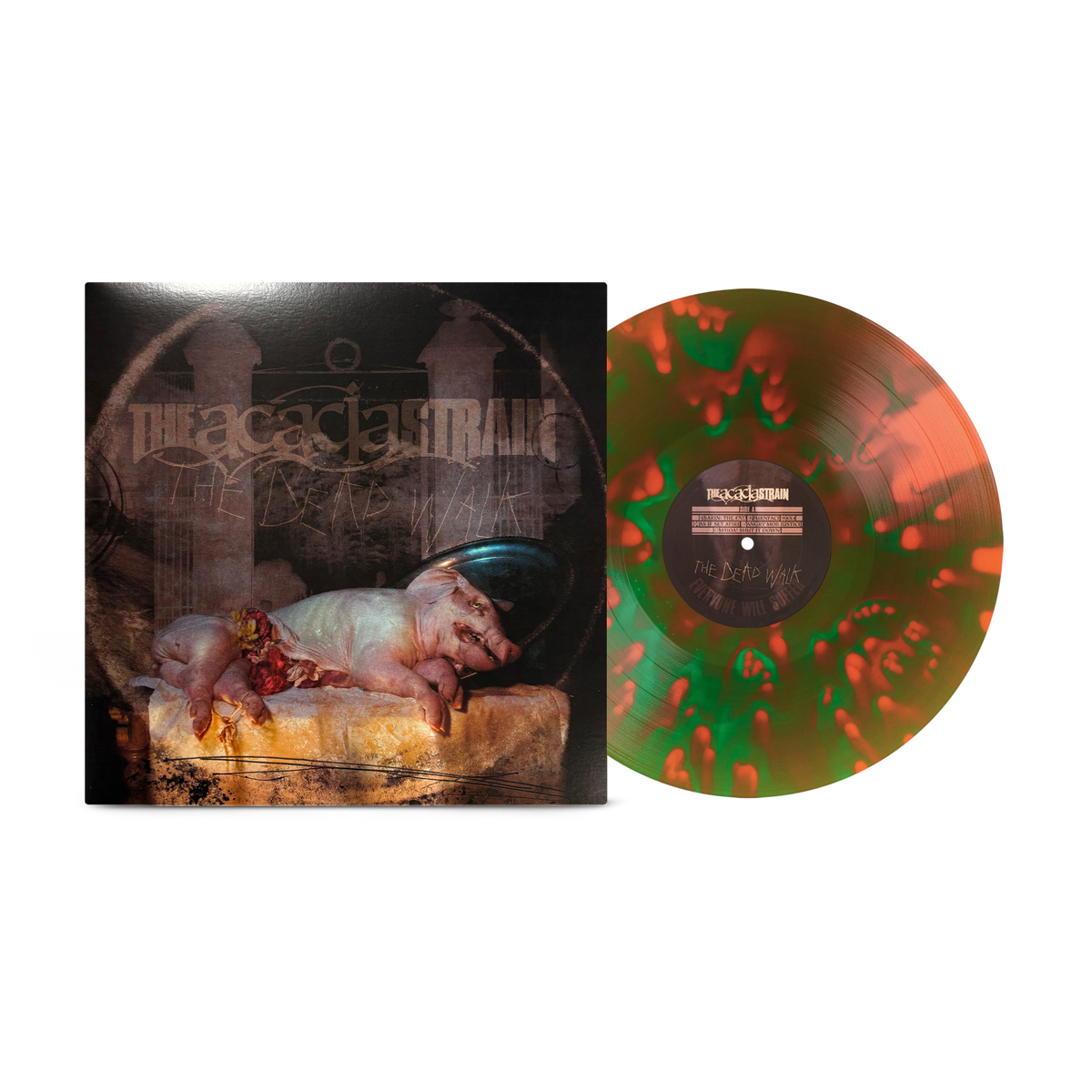 The Acacia Strain - The Dead Walk LP (Exclusive - Limited to 300, Toxic Slime Vinyl) Vinyl Record