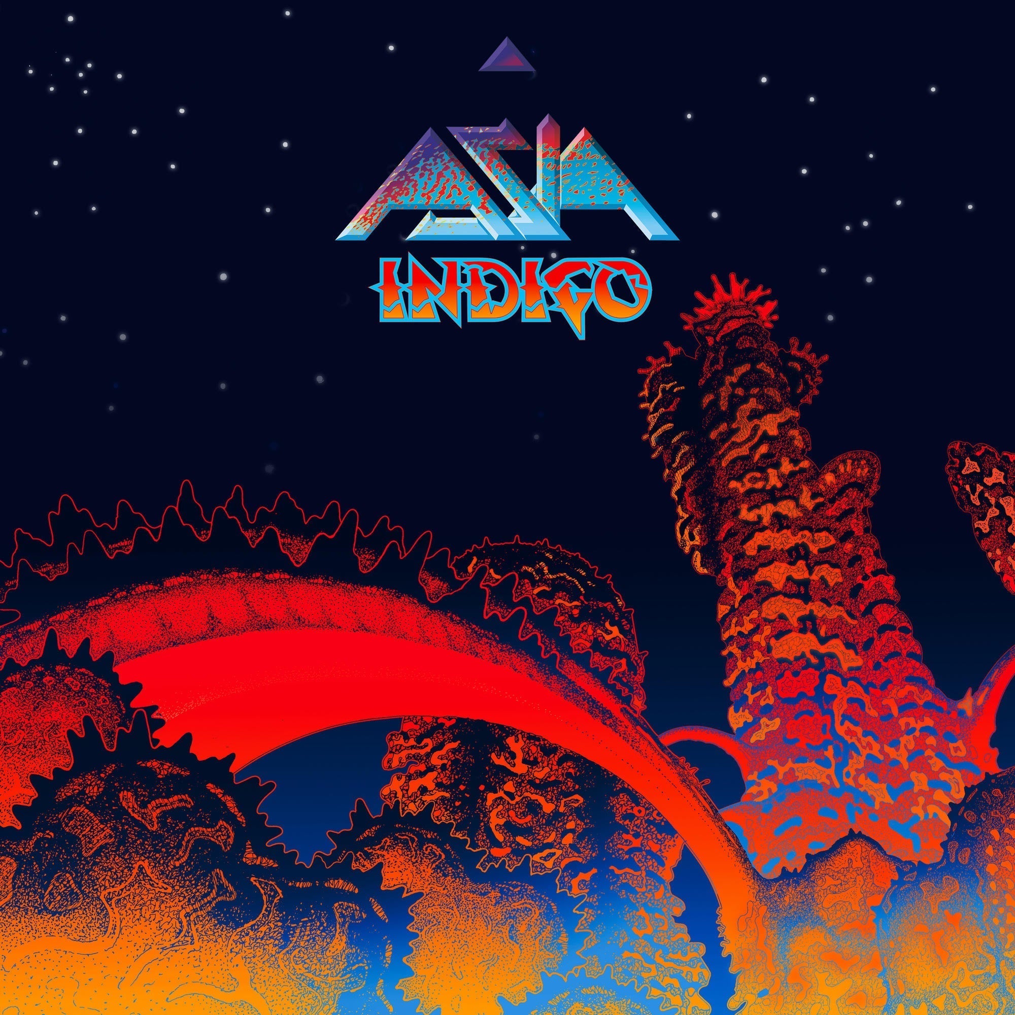 PRE-ORDER Asia - Indigo [Black Vinyl] [2LP] [Vinyl] Vinyl Record