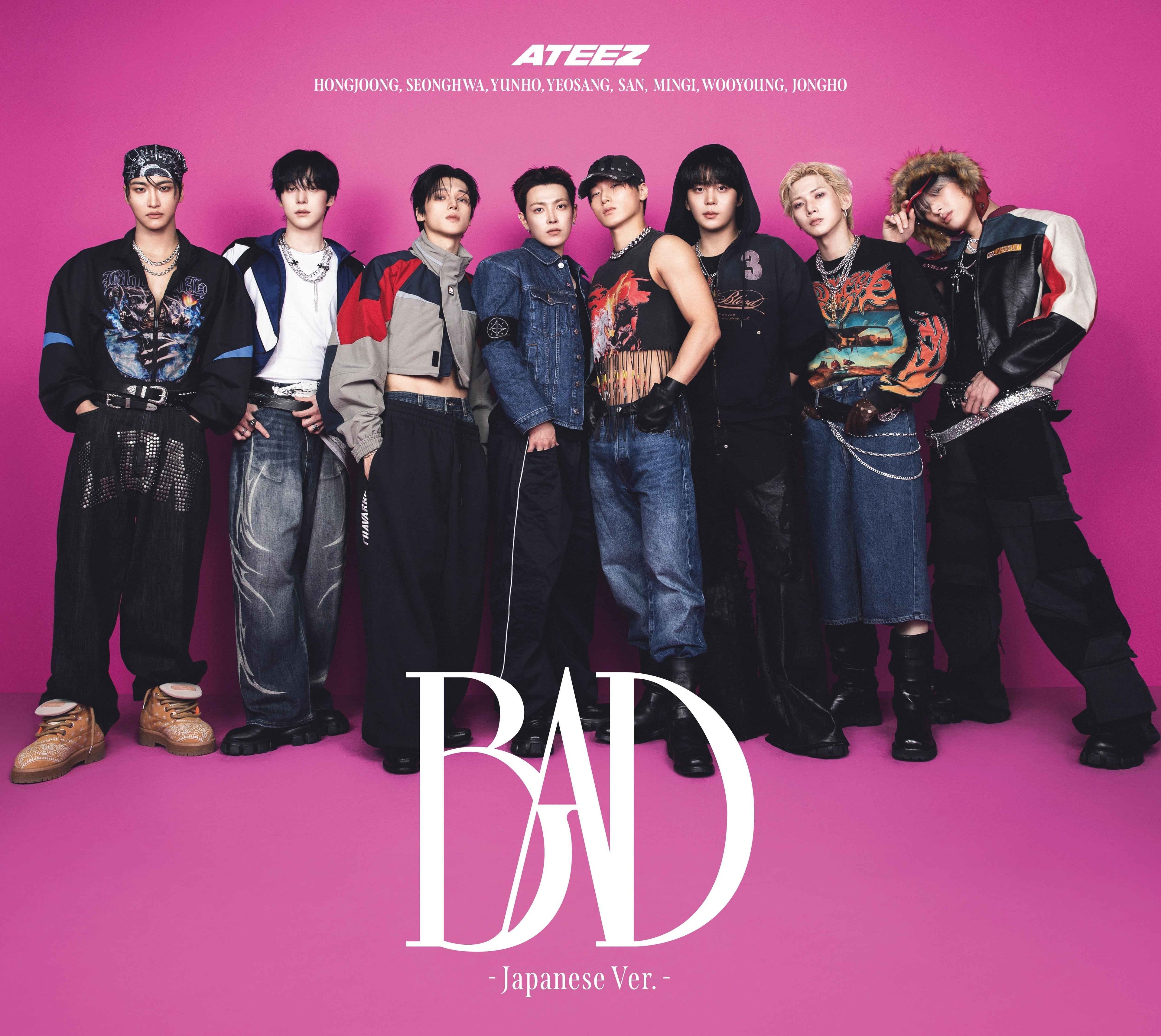 PRE-ORDER Ateez - Bad (Japanese Ver.) [Limited Edition A] [CD+Photobook] Music CD