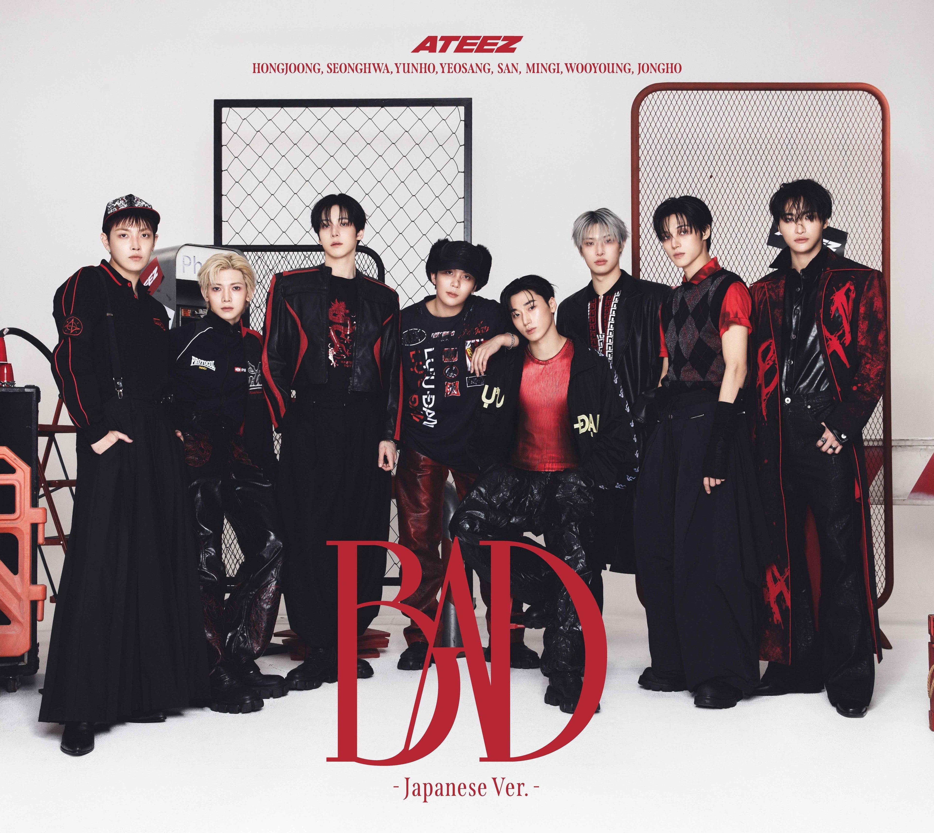 PRE-ORDER Ateez - Bad (Japanese Ver.) [Limited Edition B] [CD+Photobook] Music CD