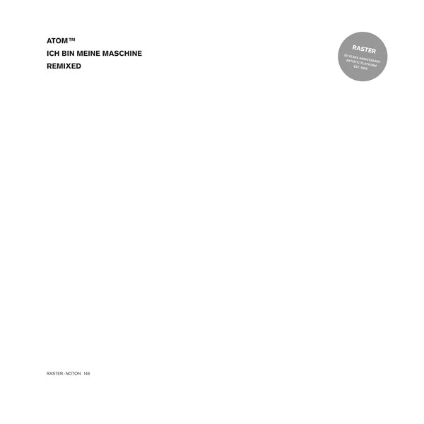 ATOM TM - Ich Bin Meine Maschine [12"] Vinyl Record
